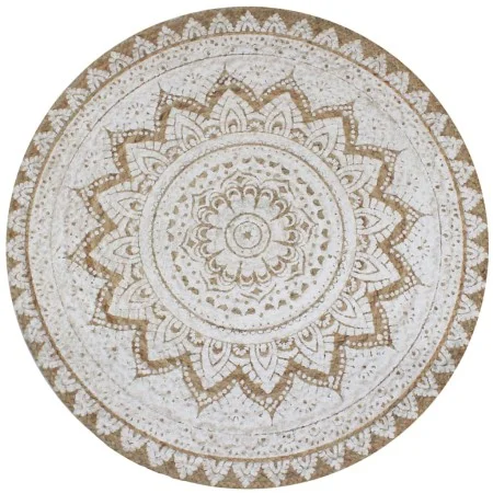 Round rug with braided jute print 150 cm by vidaXL, Rugs - Ref: Foro24-245341, Price: 65,42 €, Discount: %