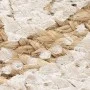 Alfombra redonda con estampado yute trenzado 150 cm de vidaXL, Alfombras - Ref: Foro24-245341, Precio: 65,42 €, Descuento: %