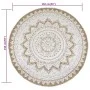 Round rug with braided jute print 150 cm by vidaXL, Rugs - Ref: Foro24-245341, Price: 65,42 €, Discount: %