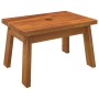 Taburete de madera maciza de acacia 38x26x22 cm de vidaXL, Taburetes y sillas plegables - Ref: Foro24-153332, Precio: 33,95 €...