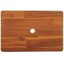 Taburete de madera maciza de acacia 38x26x22 cm de vidaXL, Taburetes y sillas plegables - Ref: Foro24-153332, Precio: 31,57 €...