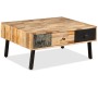 Mesa de centro de teca maciza reciclada 90x65x40 cm de vidaXL, Mesas de centro - Ref: Foro24-245404, Precio: 155,10 €, Descue...