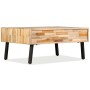 Mesa de centro de teca maciza reciclada 90x65x40 cm de vidaXL, Mesas de centro - Ref: Foro24-245404, Precio: 155,10 €, Descue...