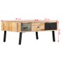 Mesa de centro de teca maciza reciclada 90x65x40 cm de vidaXL, Mesas de centro - Ref: Foro24-245404, Precio: 155,10 €, Descue...