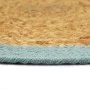 Mantel individual 6 uds yute y algodón natural y verde 38 cm de vidaXL, Manteles individuales - Ref: Foro24-133865, Precio: 3...