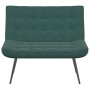 Banco de terciopelo verde oscuro 110x74x84 cm en Bancos | Comprar online en Foru.es