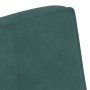 Banco de terciopelo verde oscuro 110x74x84 cm en Bancos | Comprar online en Foru.es