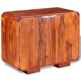 Aparador de madera maciza de sheesham 75x35x60 cm de vidaXL, Aparadores - Ref: Foro24-243955, Precio: 216,94 €, Descuento: %