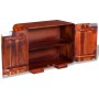 Aparador de madera maciza de sheesham 75x35x60 cm de vidaXL, Aparadores - Ref: Foro24-243955, Precio: 220,20 €, Descuento: %