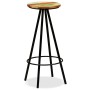 Taburetes de cocina 4 unidades madera maciza reciclada de vidaXL, Taburetes de cocina - Ref: Foro24-245446, Precio: 245,55 €,...