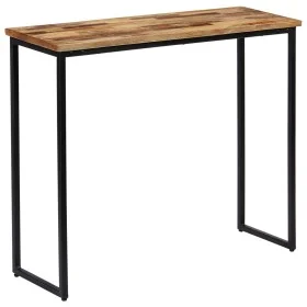 Mesa consola de teca maciza reciclada 90x30x76 cm de vidaXL, Mesas auxiliares - Ref: Foro24-245418, Precio: 155,45 €, Descuen...