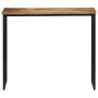 Mesa consola de teca maciza reciclada 90x30x76 cm de vidaXL, Mesas auxiliares - Ref: Foro24-245418, Precio: 155,45 €, Descuen...