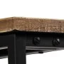 Recycled solid teak console table 90x30x76 cm by vidaXL, Side tables - Ref: Foro24-245418, Price: 155,45 €, Discount: %
