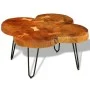 Mesa de centro con 4 troncos madera maciza de sheesham 35 cm de vidaXL, Mesas de centro - Ref: Foro24-242444, Precio: 123,65 ...