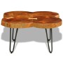 Mesa de centro con 4 troncos madera maciza de sheesham 35 cm de vidaXL, Mesas de centro - Ref: Foro24-242444, Precio: 125,15 ...