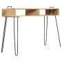 Mesa consola de madera maciza de mango 115x35x76 cm de vidaXL, Mesas auxiliares - Ref: Foro24-246022, Precio: 163,70 €, Descu...