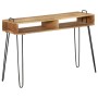 Mesa consola de madera maciza de mango 115x35x76 cm de vidaXL, Mesas auxiliares - Ref: Foro24-246022, Precio: 163,70 €, Descu...