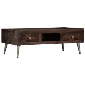 Mesa de centro de madera maciza reciclada 100x60x35 cm de vidaXL, Mesas de centro - Ref: Foro24-245918, Precio: 142,33 €, Des...
