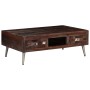 Mesa de centro de madera maciza reciclada 100x60x35 cm de vidaXL, Mesas de centro - Ref: Foro24-245918, Precio: 152,92 €, Des...