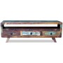 Mueble de TV con 3 cajones madera maciza reciclada de vidaXL, Muebles TV - Ref: Foro24-243294, Precio: 216,69 €, Descuento: %