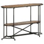 Mesa consola madera maciza reciclada 110x42x76 cm en Mesas auxiliares | Comprar online en Foru.es