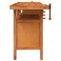 Werkbank mit Schubladen und Schrauben, Holzbank 162x62x83 cm von vidaXL, Arbeitstische - Ref: Foro24-153324, Preis: 362,47 €,...
