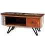 Coffee table with iron legs, recycled solid wood by vidaXL, Coffee table - Ref: Foro24-241642, Price: 169,57 €, Discount: %