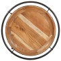 Mesa auxiliar madera maciza de acacia Ø55x83 cm en Mesas auxiliares | Comprar online en Foru.es