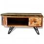 Coffee table with iron legs, recycled solid wood by vidaXL, Coffee table - Ref: Foro24-241642, Price: 169,57 €, Discount: %