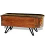 Coffee table with iron legs, recycled solid wood by vidaXL, Coffee table - Ref: Foro24-241642, Price: 169,57 €, Discount: %