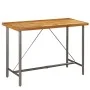 Mesa alta de bar teca maciza reciclada 150x70x106 cm de vidaXL, Mesas de cocina y de comedor - Ref: Foro24-245805, Precio: 40...