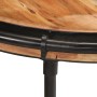 Mesa auxiliar madera maciza de acacia Ø55x60 cm en Mesas auxiliares | Comprar online en Foru.es
