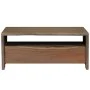 Mesa de centro borde vivo madera maciza acacia gris 90x50x40 cm de vidaXL, Mesas de centro - Ref: Foro24-246127, Precio: 138,...