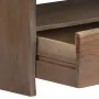 Mesa de centro borde vivo madera maciza acacia gris 90x50x40 cm de vidaXL, Mesas de centro - Ref: Foro24-246127, Precio: 138,...