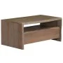 Mesa de centro borde vivo madera maciza acacia gris 90x50x40 cm de vidaXL, Mesas de centro - Ref: Foro24-246127, Precio: 138,...