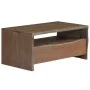Mesa de centro borde vivo madera maciza acacia gris 90x50x40 cm de vidaXL, Mesas de centro - Ref: Foro24-246127, Precio: 138,...