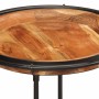 Juego de mesas auxiliar 2 piezas madera maciza de acacia en Mesas auxiliares | Comprar online en Foru.es