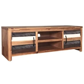 Mueble para TV de madera maciza de acacia 120x35x40 cm de vidaXL, Muebles TV - Ref: Foro24-246044, Precio: 181,75 €, Descuent...