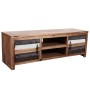 Mueble para TV de madera maciza de acacia 120x35x40 cm de vidaXL, Muebles TV - Ref: Foro24-246044, Precio: 184,68 €, Descuent...
