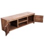 Mueble para TV de madera maciza de acacia 120x35x40 cm de vidaXL, Muebles TV - Ref: Foro24-246044, Precio: 184,68 €, Descuent...