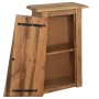 Mueble de pared para baño madera maciza de pino 42x23x70 cm de vidaXL, Muebles de baño - Ref: Foro24-246039, Precio: 137,60 €...