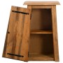 Mueble de pared para baño madera maciza de pino 42x23x70 cm de vidaXL, Muebles de baño - Ref: Foro24-246039, Precio: 137,60 €...