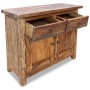 Aparador de madera maciza reciclada 75x30x65 cm de vidaXL, Aparadores - Ref: Foro24-244490, Precio: 235,64 €, Descuento: %