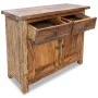 Aparador de madera maciza reciclada 75x30x65 cm de vidaXL, Aparadores - Ref: Foro24-244490, Precio: 243,86 €, Descuento: %