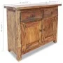 Aparador de madera maciza reciclada 75x30x65 cm de vidaXL, Aparadores - Ref: Foro24-244490, Precio: 243,86 €, Descuento: %