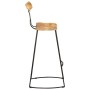 Taburetes de barra 2 uds 49x43x103 cm madera maciza de mango en Taburetes de cocina | Comprar online en Foru.es