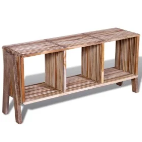 Mueble de TV con 3 estantes apilables teca reciclada de vidaXL, Muebles TV - Ref: Foro24-241718, Precio: 139,69 €, Descuento: %