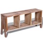 Mueble de TV con 3 estantes apilables teca reciclada de vidaXL, Muebles TV - Ref: Foro24-241718, Precio: 153,77 €, Descuento: %
