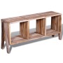 Mueble de TV con 3 estantes apilables teca reciclada de vidaXL, Muebles TV - Ref: Foro24-241718, Precio: 153,77 €, Descuento: %