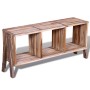 Mueble de TV con 3 estantes apilables teca reciclada de vidaXL, Muebles TV - Ref: Foro24-241718, Precio: 153,77 €, Descuento: %